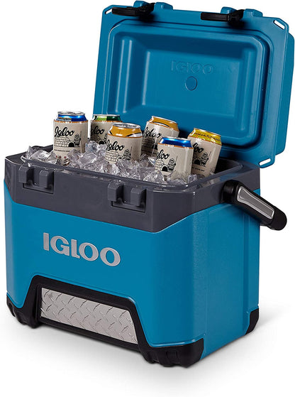 Heavy-Duty 25 Qt BMX Ice Chest Cooler with Cool Riser Technology